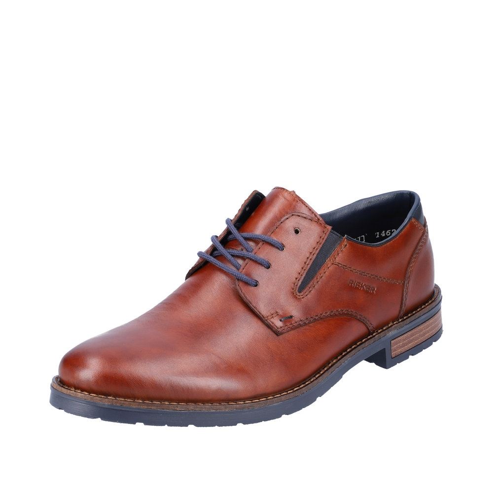 Rieker Herren Schnürschuhe kastanienbraun  S23  14621-24 