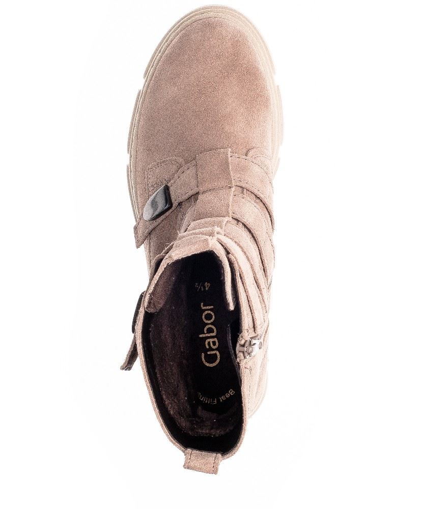 Gabor Stiefelette Boot beige 71.731.12 6,5 | desert (panna) | F