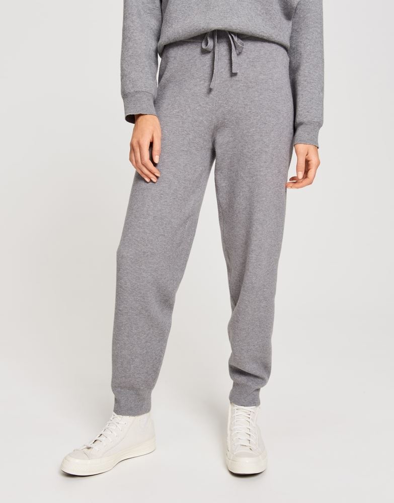 OPUS Strickhose Merio Viskose-Mix Jogger grau S21 247374873 38 | 8072 easy grey | 