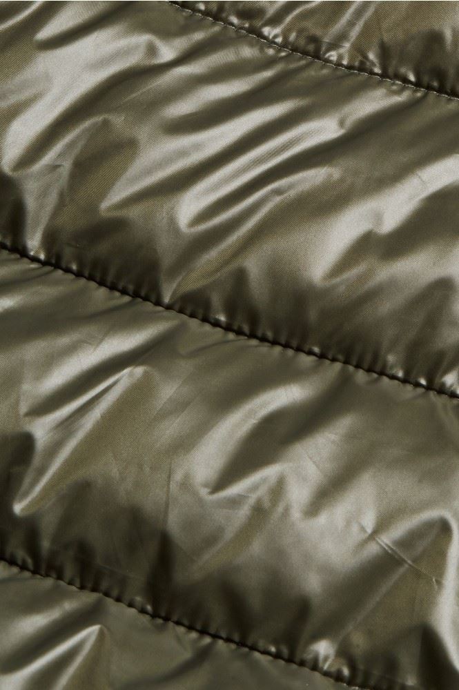 ESPRIT Recycelt Steppjacke mit abnehmbarer Kapuze 991EE1G321 L | E355 DARK KHAKI | 