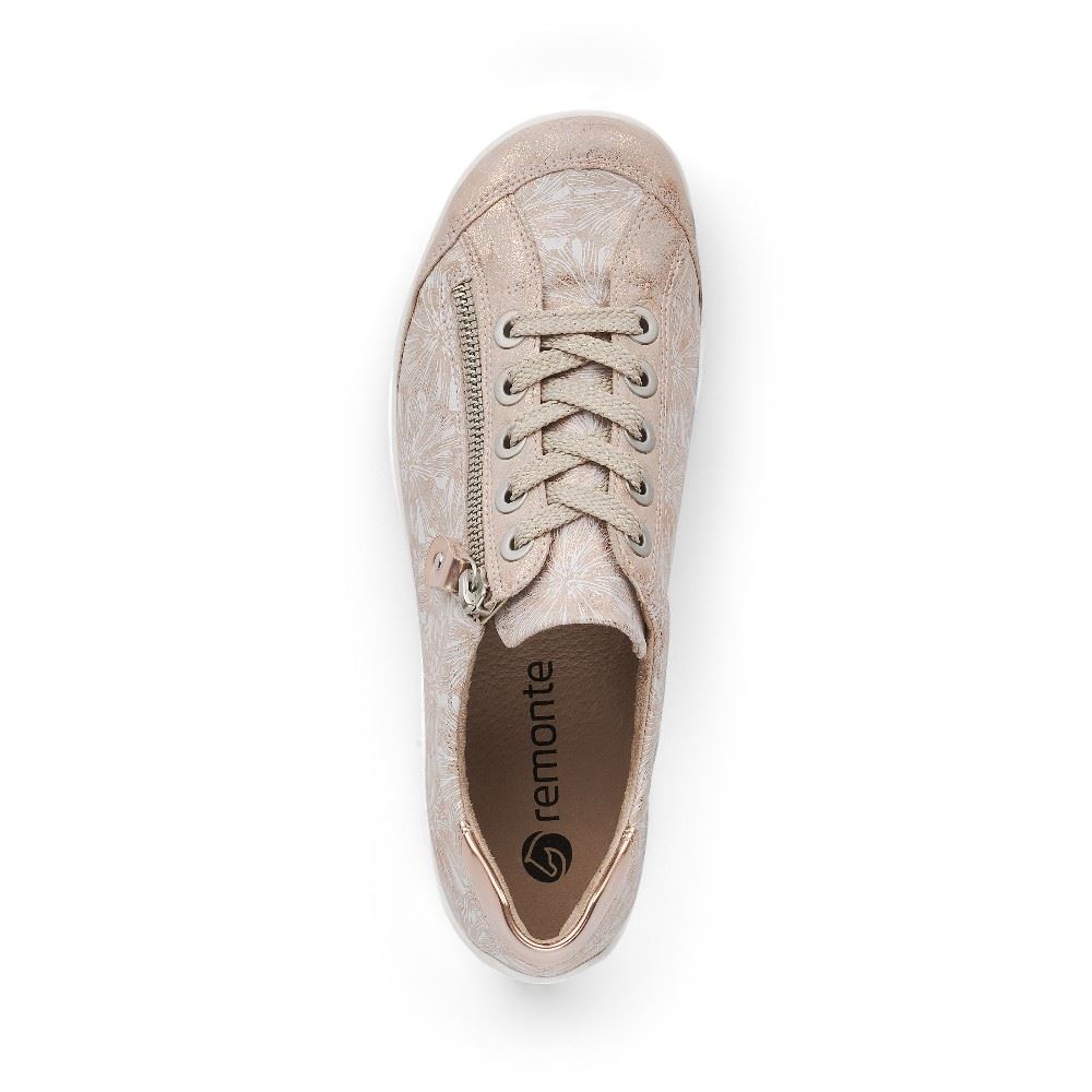 Remonte Sneaker grau / rose R3435 37 | 30 rosegold | 