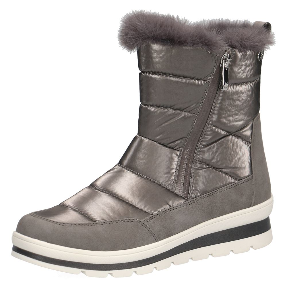 CAPRICE Stiefelette TEX- Membran Warmfutter Wechselfußbett AIRMOTION  S22 9-9-26433-29 8 | 345 TAUPE COMB | 