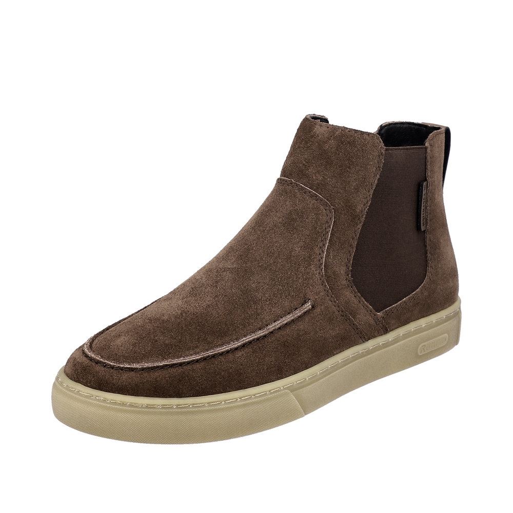 Rieker Evolution Herren Chelsea- Boots Rauleder Wechselfußbett braun S23 U0761-25 