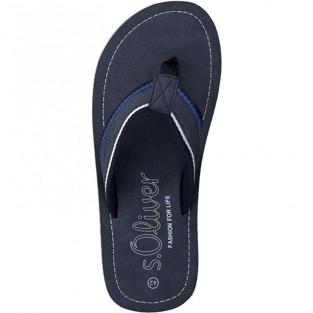 s.Oliver Zehentrenner Flip Flop blau 5-5-17206-28 