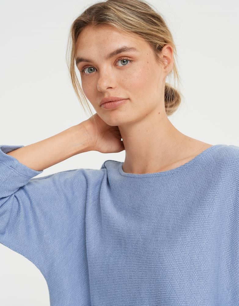 OPUS Sweatshirt Gorinna lavender blue S22 10072010609144 38 | 60011 lavender | 