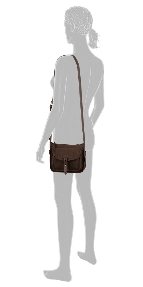 Gabor Handtasche Cross Bag FRANCISCA braun S21 8776 28 OneSize | dark brown | 
