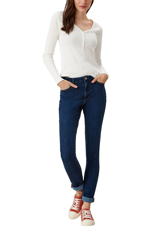 s.Oliver Skinny Jeans blau S12  2110564 38 | 59Z6 BLUE | L30