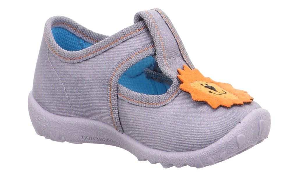 SUPERFIT SPOTTY Kinder Hausschuh grau 1-009256-2000 20 | grau | 