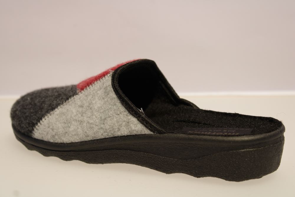 Cosmos Cordes Hausschuh Hauspantolette Rosi-2-ABC 38 | navy | 