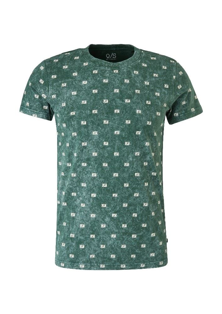 QS designed by Jerseyshirt mit Waschung 2111891 XS | 78A0 seagrass | 