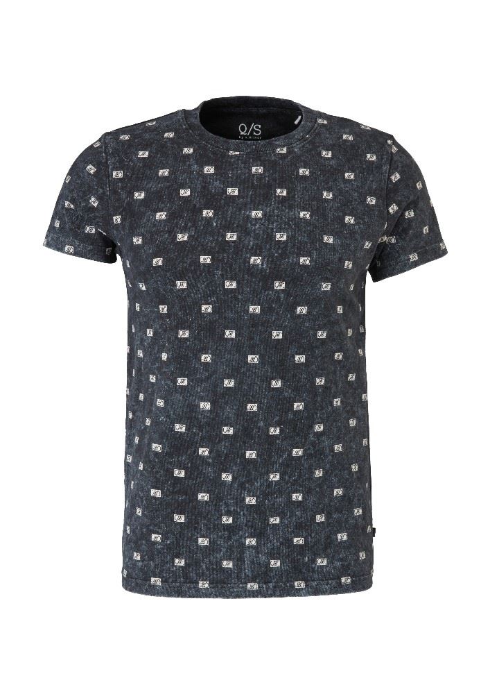 QS designed by Jerseyshirt mit Waschung 2111891 S | 99A0 black | 