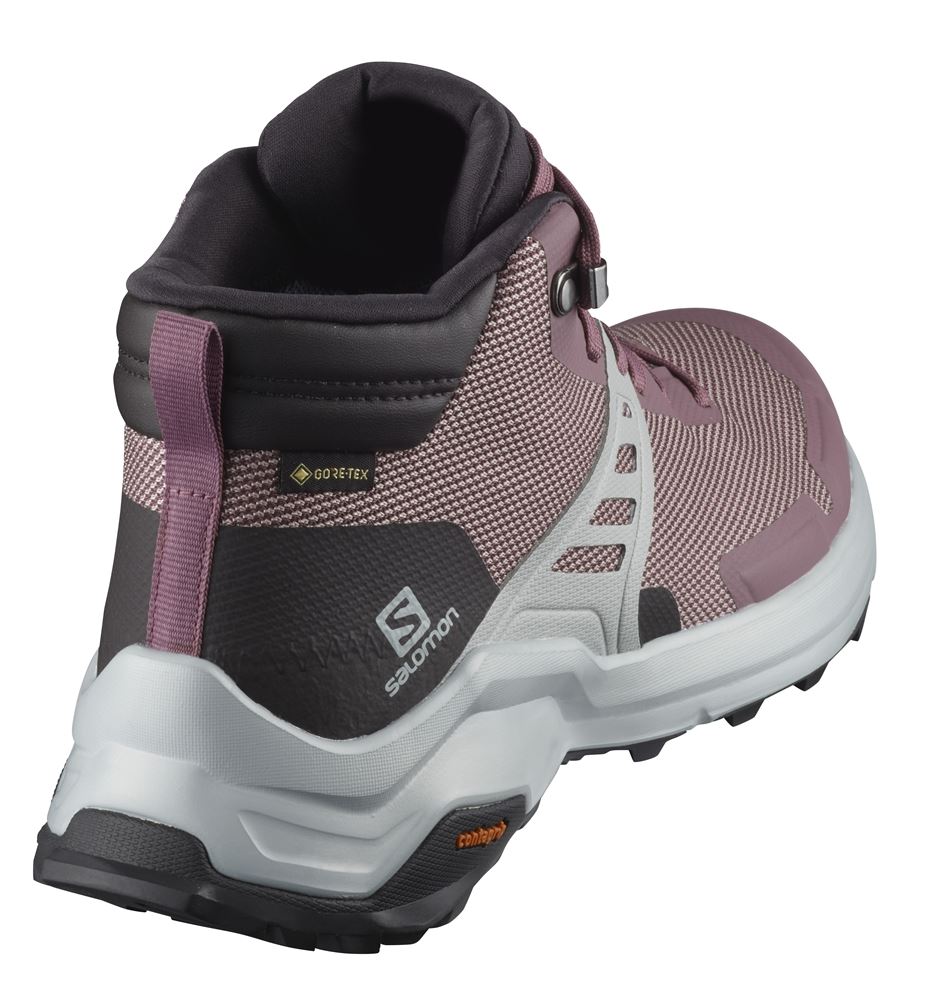 SALOMON GTX X RAISE MID - WANDERSCHUHE Goretex L41103300 5,5 | flint | 