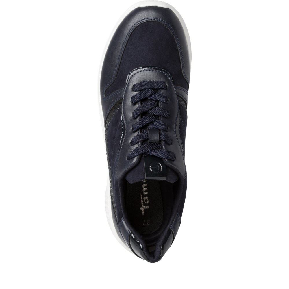 Tamaris Sneaker Wechselfussbett blau und weiß S12 1-1-23746-28 40 | 805 NAVY | 