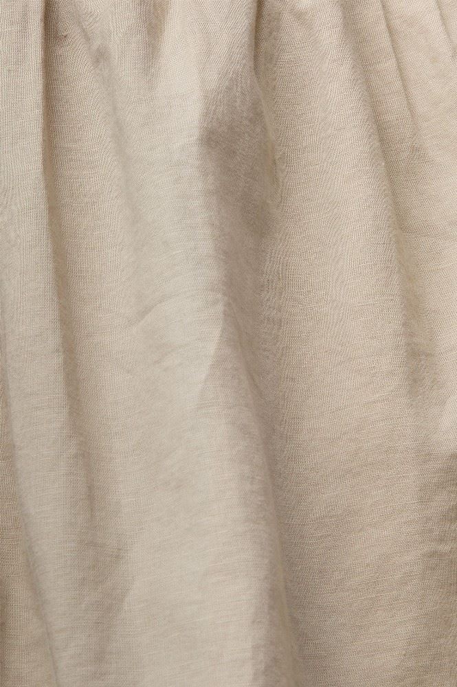 ESPRIT Kleid mit Knopfleiste aus Leinen-Mix 042EE1E315 38 | E260 LIGHT TAUP | 