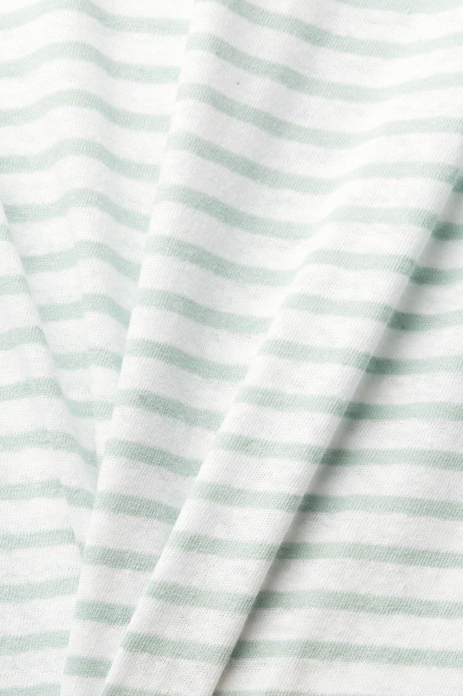 ESPRIT gestreiftes T-Shirt mit Leinen 042EE1K322 M | E335 DUSTY GREE | 