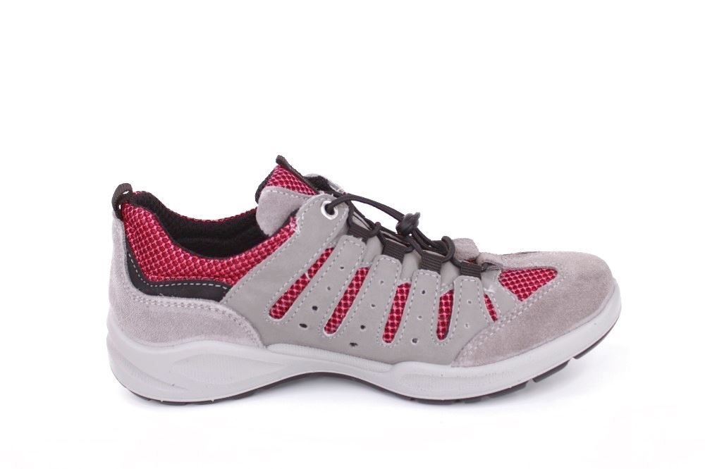 IMAC Damen Halbschuh Wanderschuh Schnellschnürung blau grau S12 156650 40 | grigio/fucsia | 