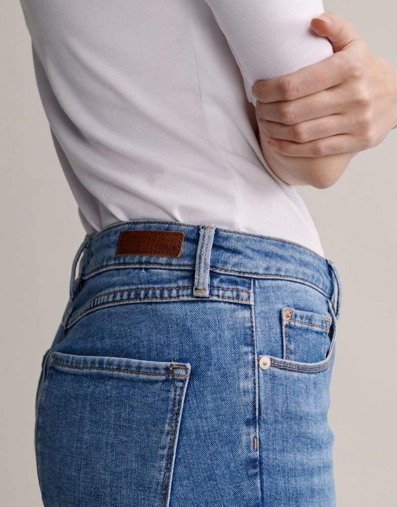 OPUS Skinny Jeans Elma mid blue 216205650#O1009 