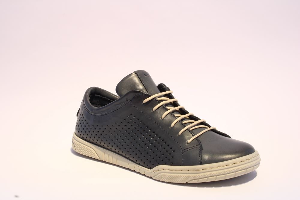 Marc Shoes ANYA Halbschuh Schnürer Leder blau 852501 