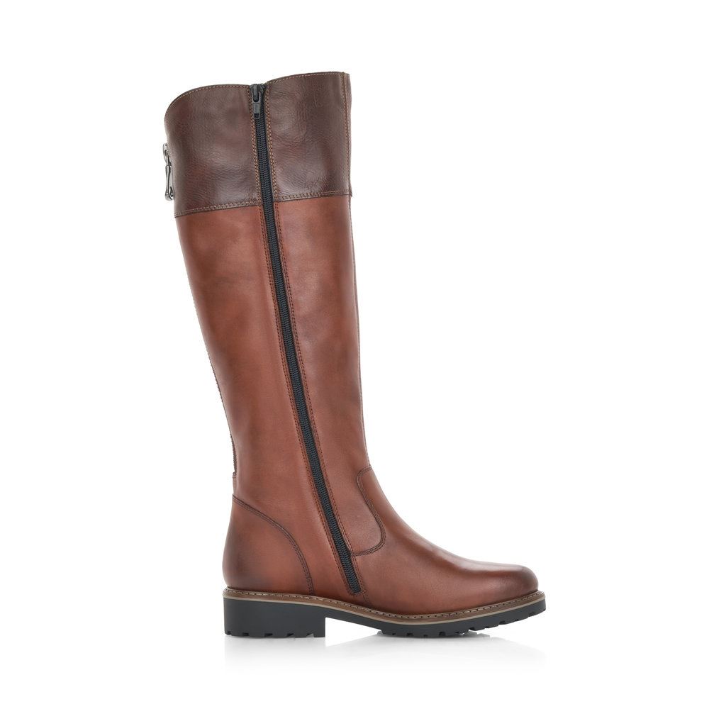 Remonte Stiefel Leder TEX- Membran Vario-Schaft braun S21 R6581-22 36 | chestnut/brasil | G