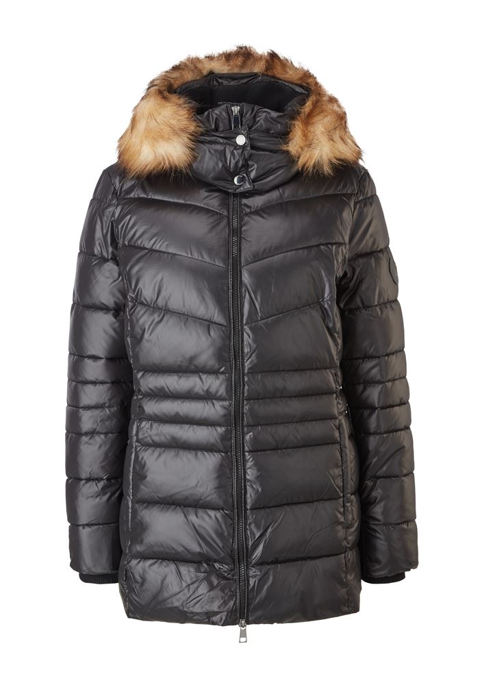 s.Oliver Pufferjacke mit Kapuze schwarz S21 2104577 