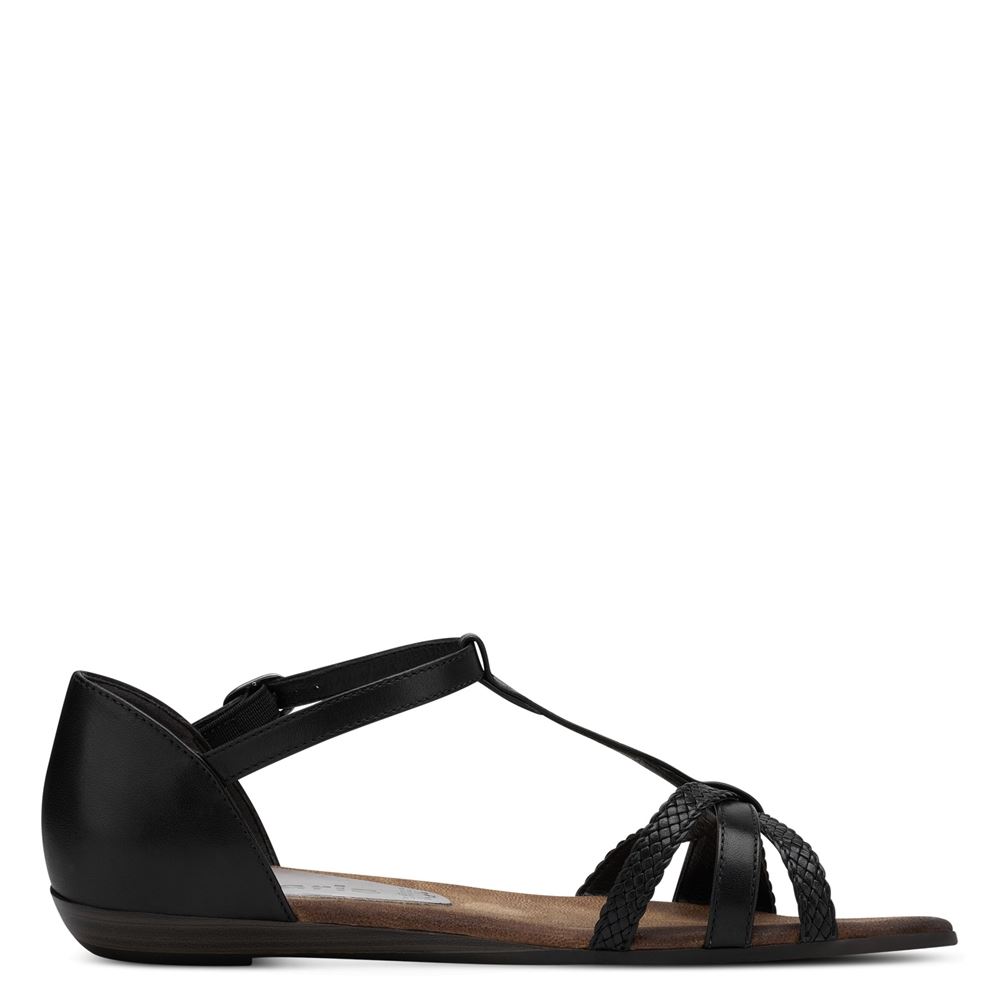 Tamaris Sandale Blockabsatz schwarz S13  1-1-28137-20 