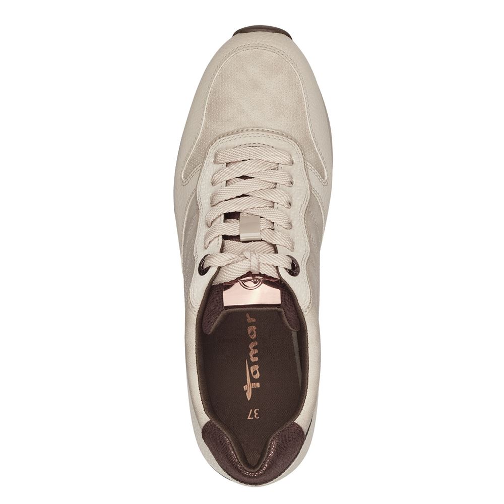 Tamaris Sneaker TOUCHit- Fußbett beige S23 1-23601-41 