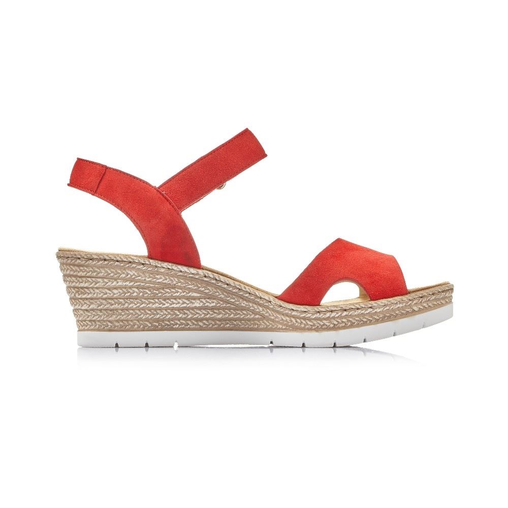 Rieker Sandalette rot 619H3 