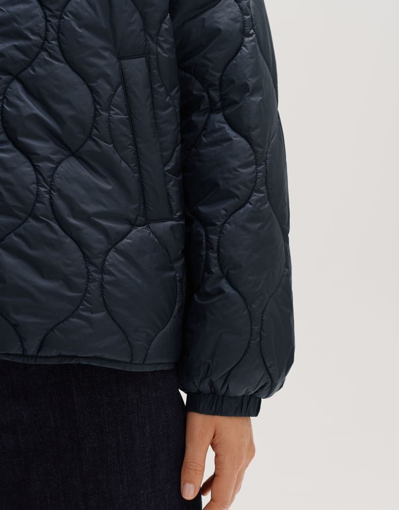 OPUS Steppjacke Jamine bright No Duck Down Stehkragen blau S13  10010611098174 