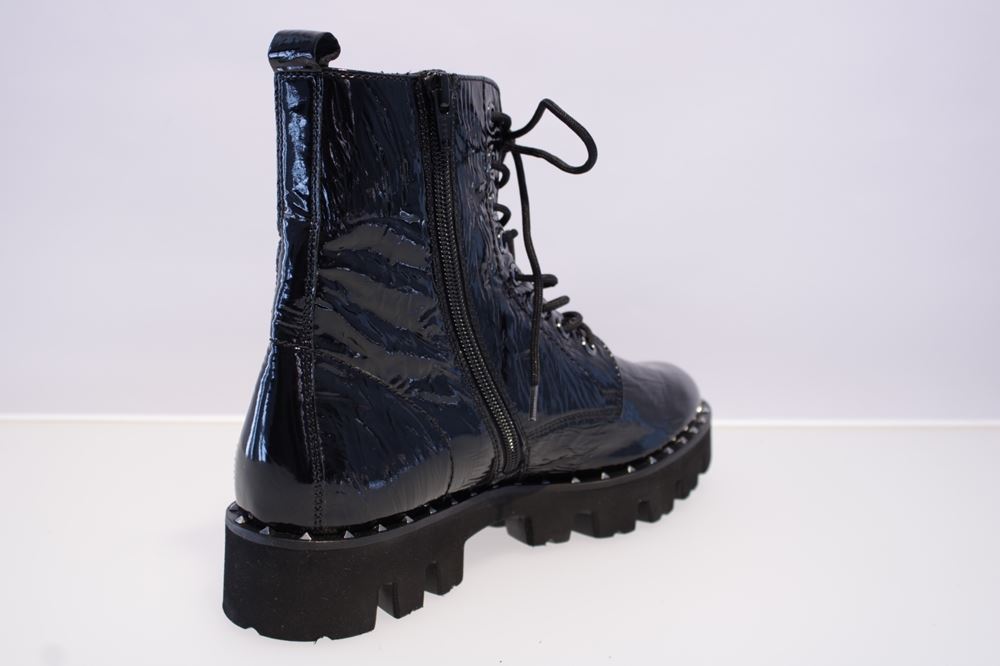 högl Stiefelette Lack schwarz 6-102614 7 | 0100 schwarz | 
