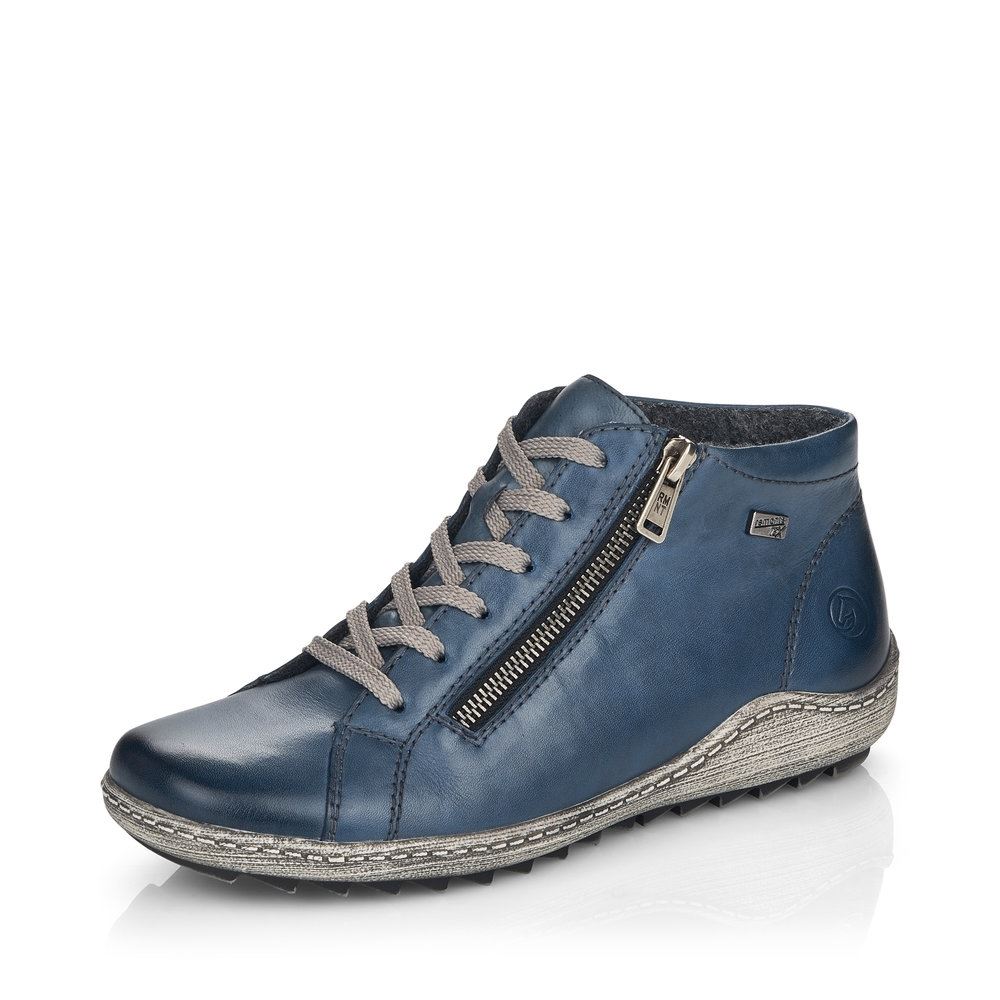 Remonte Sneaker Schnürschuh TEX- Membran blau S21 R1470-14 