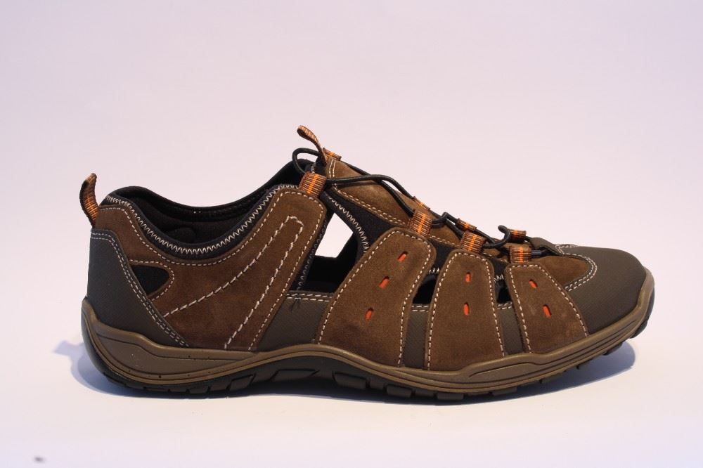 IMAC Herren Slipper Schlupfschuh braun 701600 