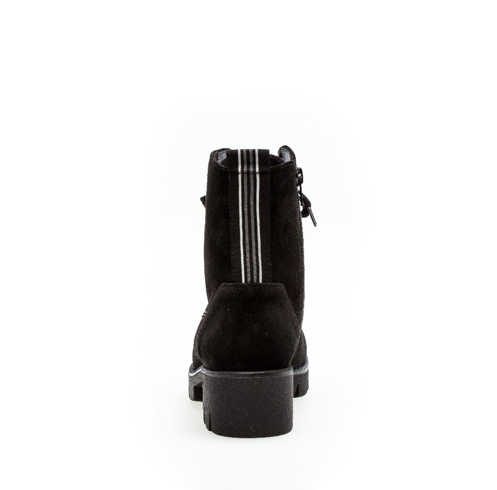 Gabor Schnürstiefelette schwarz S21 71.711.17 5 | schwarz | F
