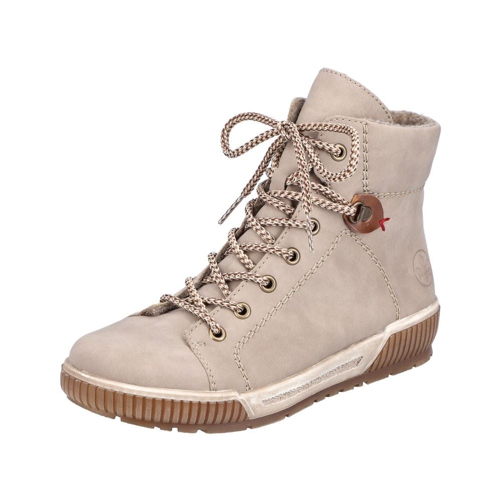 Rieker Antistress Damen Schnürboot Warmfutter beige S22 N0730-64 