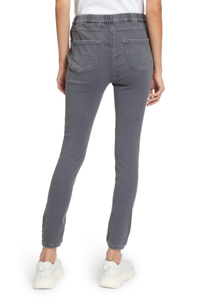 Betty Barclay Schlupfhose Slim Fit High Waist elastischer Bund grau S22 66342767 