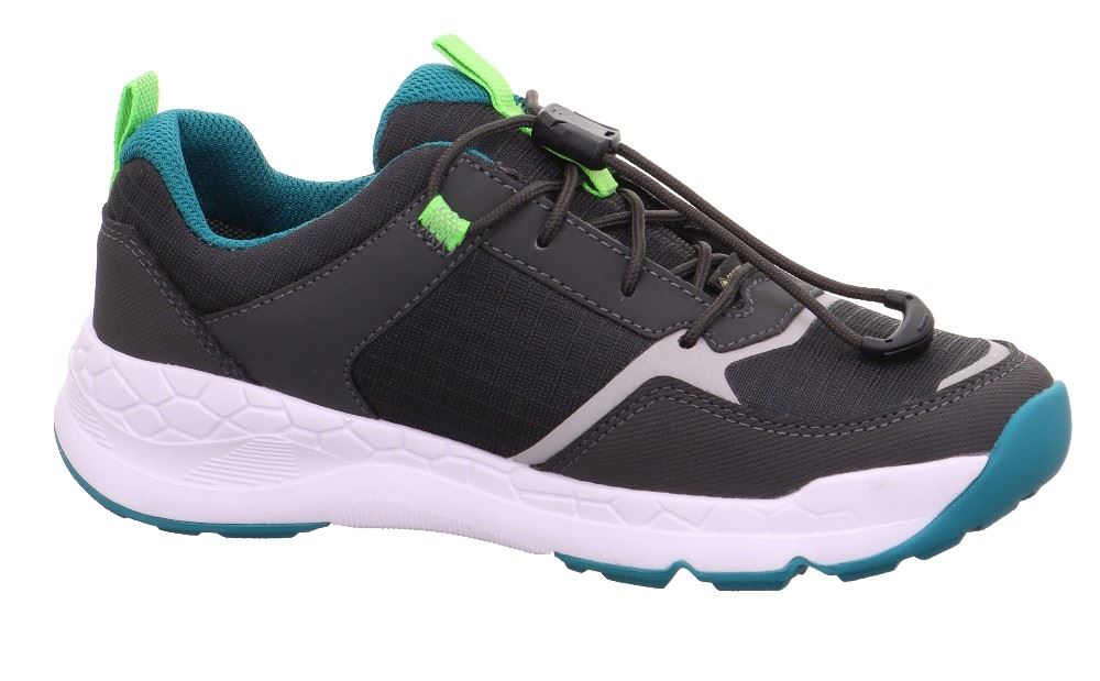 SUPERFIT FREE RIDE Sneaker Grau Grün Gore-Tex Membran wasserdicht 1-000550-2000 37 | grau/hellgrün | 
