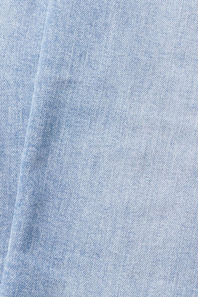 EDC Shorts kurze Hose Bindegürtel blau S22 042CC1C302 W28 | C903 BLUE LIGHT | 