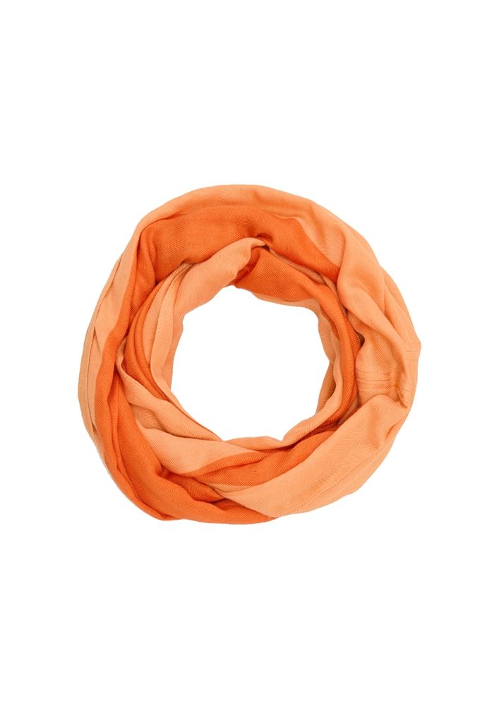 s.Oliver Loop-Schal aus Viskose und Baumwolle S22 2121550 OneSize | 2360 ORANGE | 