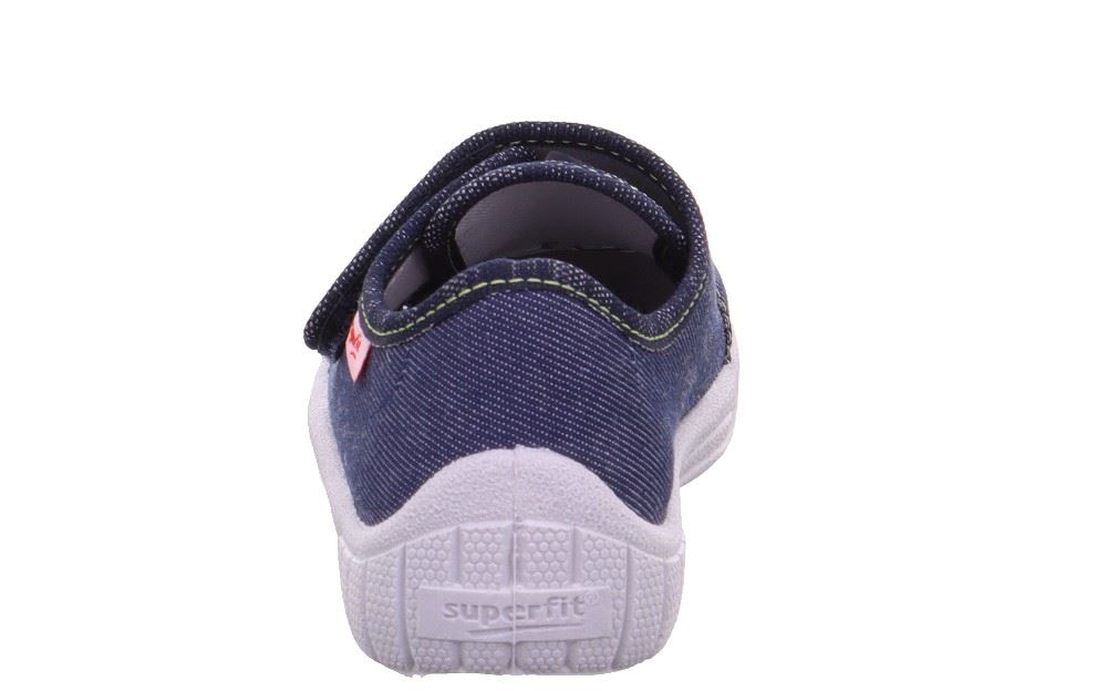 superfit Hausschuh BILL BLAU Kroko 1-800278-8040 