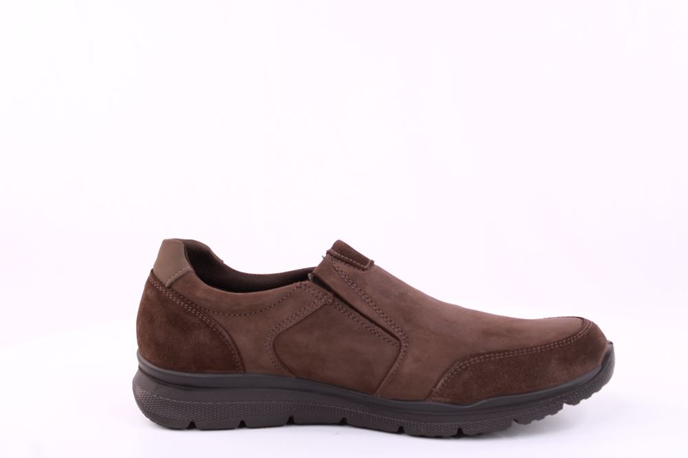 IMAC Herren Slipper Schlüpfschuh Nubukleder braun S21 803188 41 | caffe/marone | 