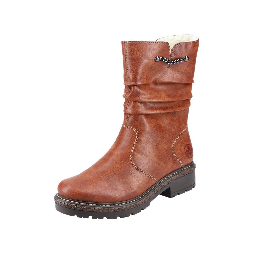 Rieker Antistress Damen Stiefelette braun S22 Z3482-24 38 | zimt | F