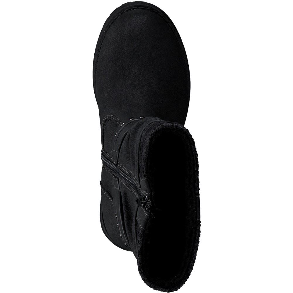 s.Oliver Kinder Mädchen Stiefel TEX- Membran Strickbund schwarz S22  5-5-46600-29 
