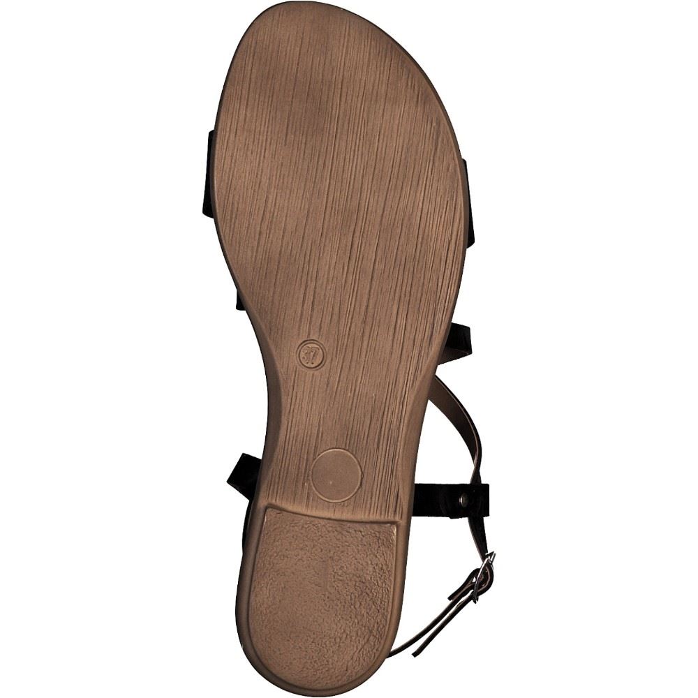 Marco Tozzi Sandale schwarz Lack 2-2-28140-24 37 | 018 BLACK PATEN | 