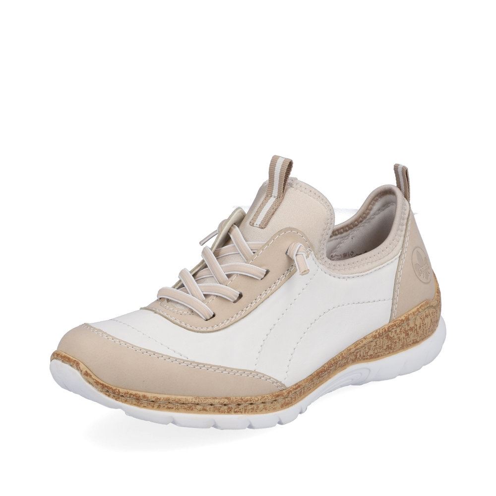 Rieker Antistress Damen Slipper Memosoft Decksohle beige S13 N4253-80 