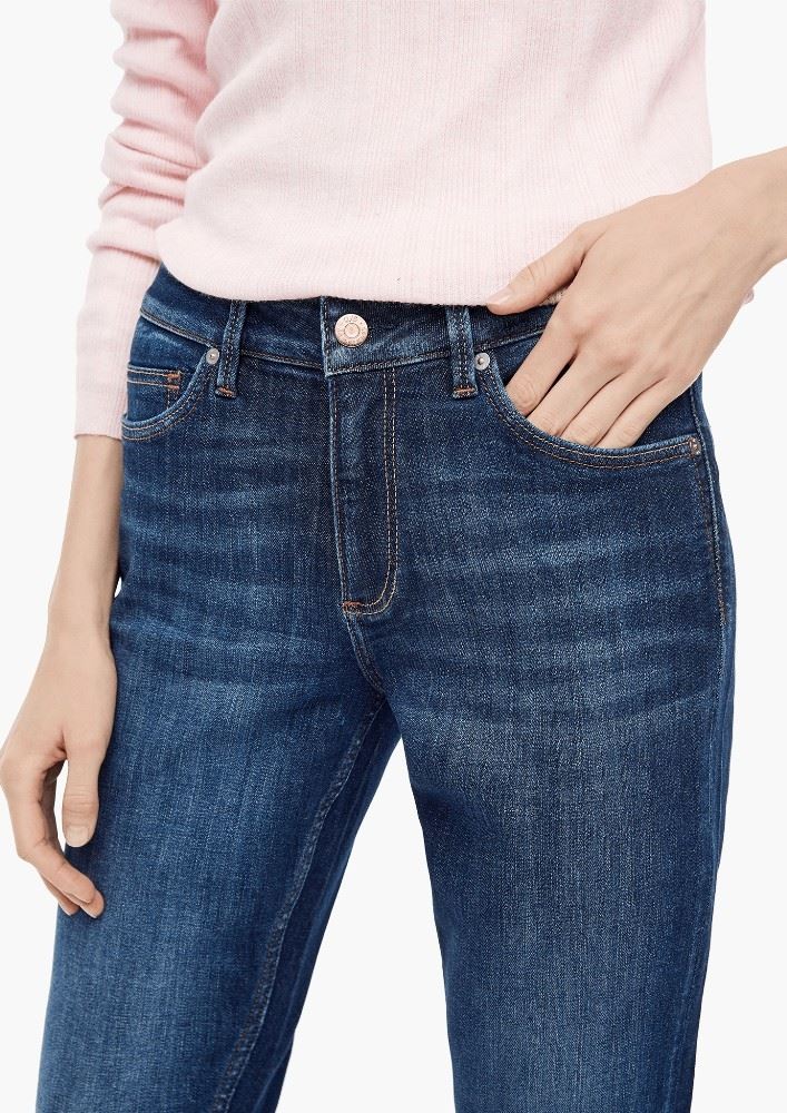 QS designed by Skinny Fit Super Skinny leg-Denim 2005652 36 | 58Z6 dark blue | L32
