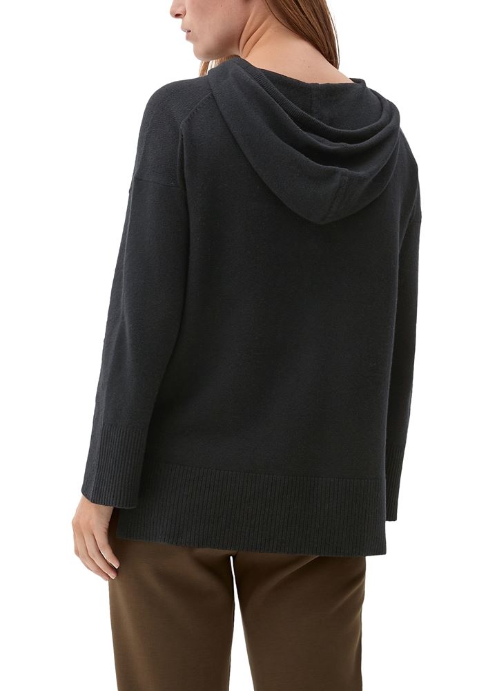 s.Oliver Strickpullover im Oversized-Schnitt grau, braun S13  2121115 46 | 84W5 BROWN | 