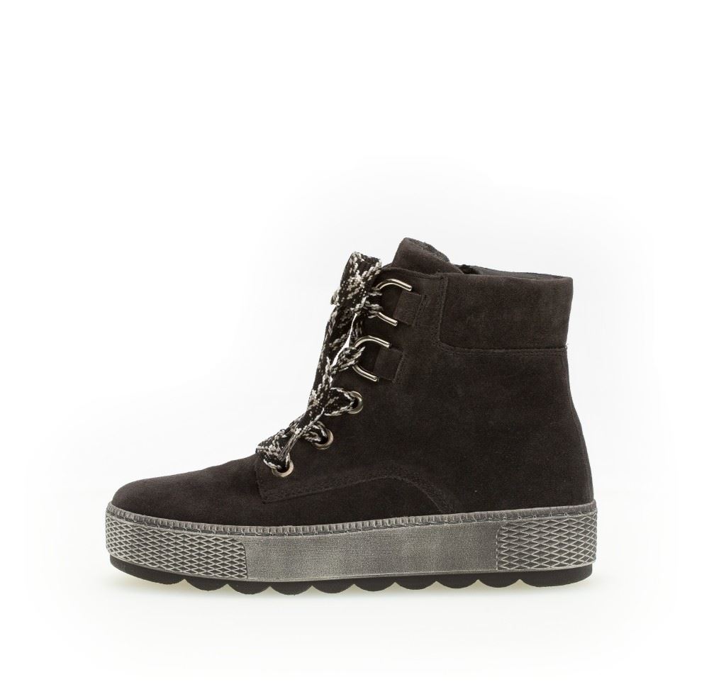 Gabor Lederstiefelette 36.565.49 6 | dark grey | 