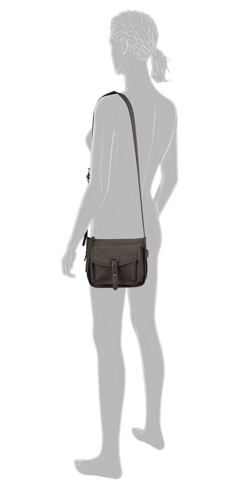 Gabor Umhängetasche Cross Bag FRANCISCA grau S21  8776 71 OneSize | dark grey | 