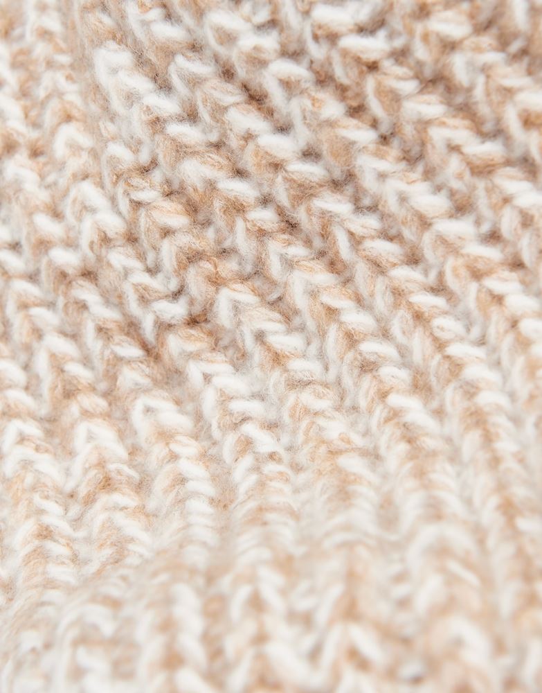 OPUS Abolta scarf Schal Blockstreifen beige S22 247469382154 