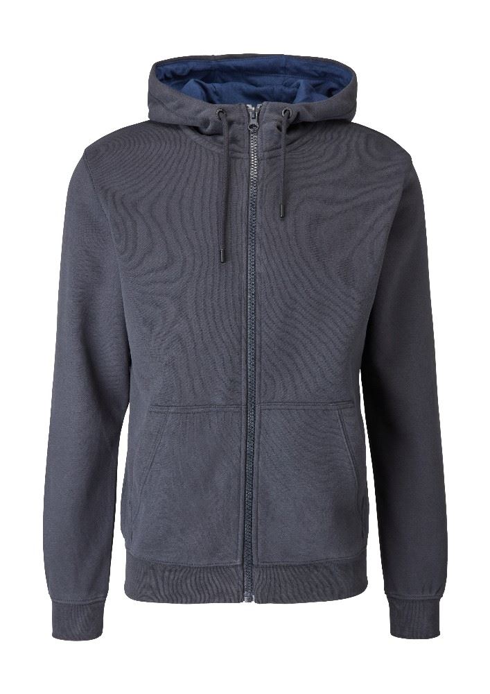s.Oliver Sweatjacke Kapuze Taschen Noos blau 2055093 
