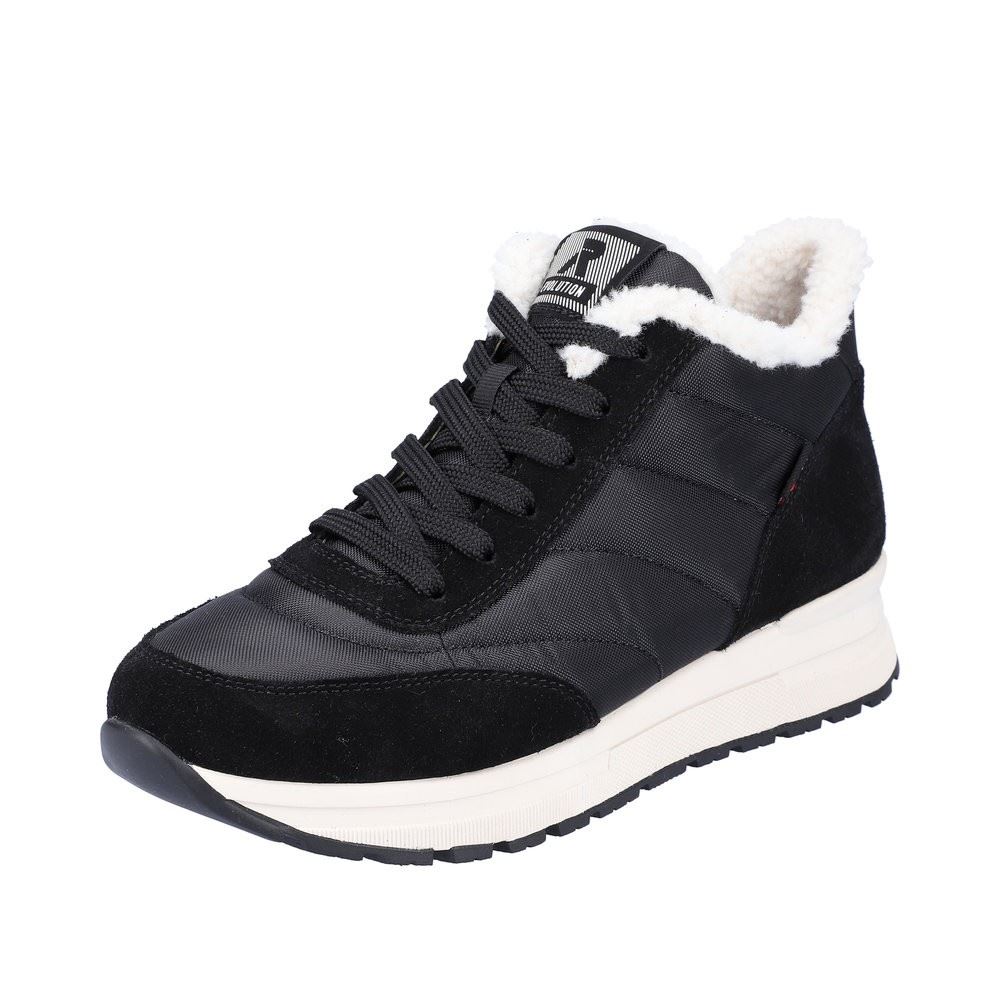 Rieker EVOLUTION Damen Schürschuh TEX- Membran Komfortweite schwarz S22 40861-00 